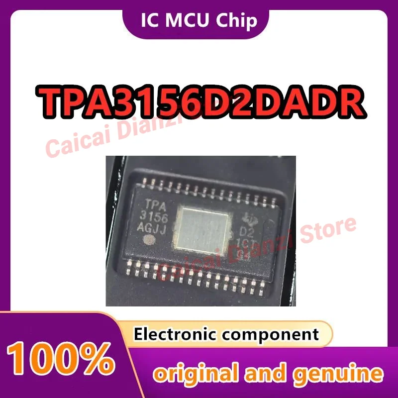 TPA3156D2DADR Трафаретная печать TPA3156 HTSSOP-32 Чип аудиоусилителя на складе 1 шт./лот
TPA3156D2DADR Трафаретная печать TPA3156 HTSSOP-32 Чип аудиоусилителя на складе 1 шт./лот