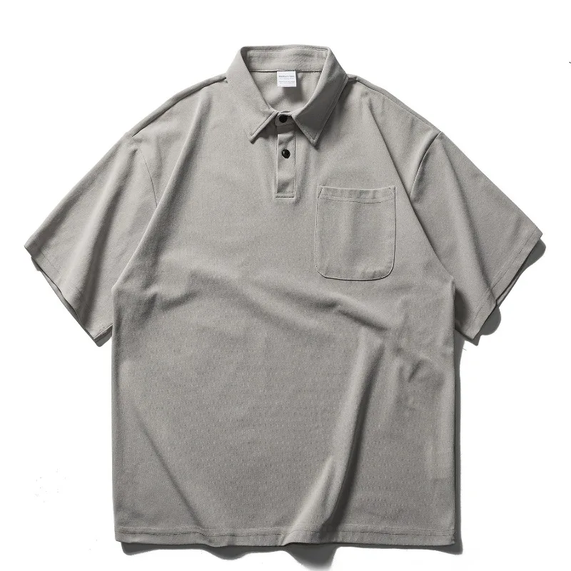 2026 Summer New Simple Solid Short Sleeve Polo Shirt T-shirt for Men Japanese Korean Fashion Casual Loose T-shirt Men Clothing
2026 Summer New Simple Solid Short Sleeve Polo Shirt T-shirt for Men Japanese Korean Fashion Casual Loose T-shirt Men Clothing