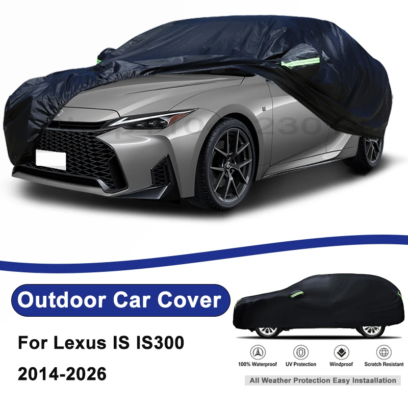 Outdoor Full Car Cover For Lexus IS IS300 2014-2026 with Reflective Strips Waterproof Snowproof Dustproof UV Protection Auto
Outdoor Full Car Cover For Lexus IS IS300 2014-2026 with Reflective Strips Waterproof Snowproof Dustproof UV Protection Auto