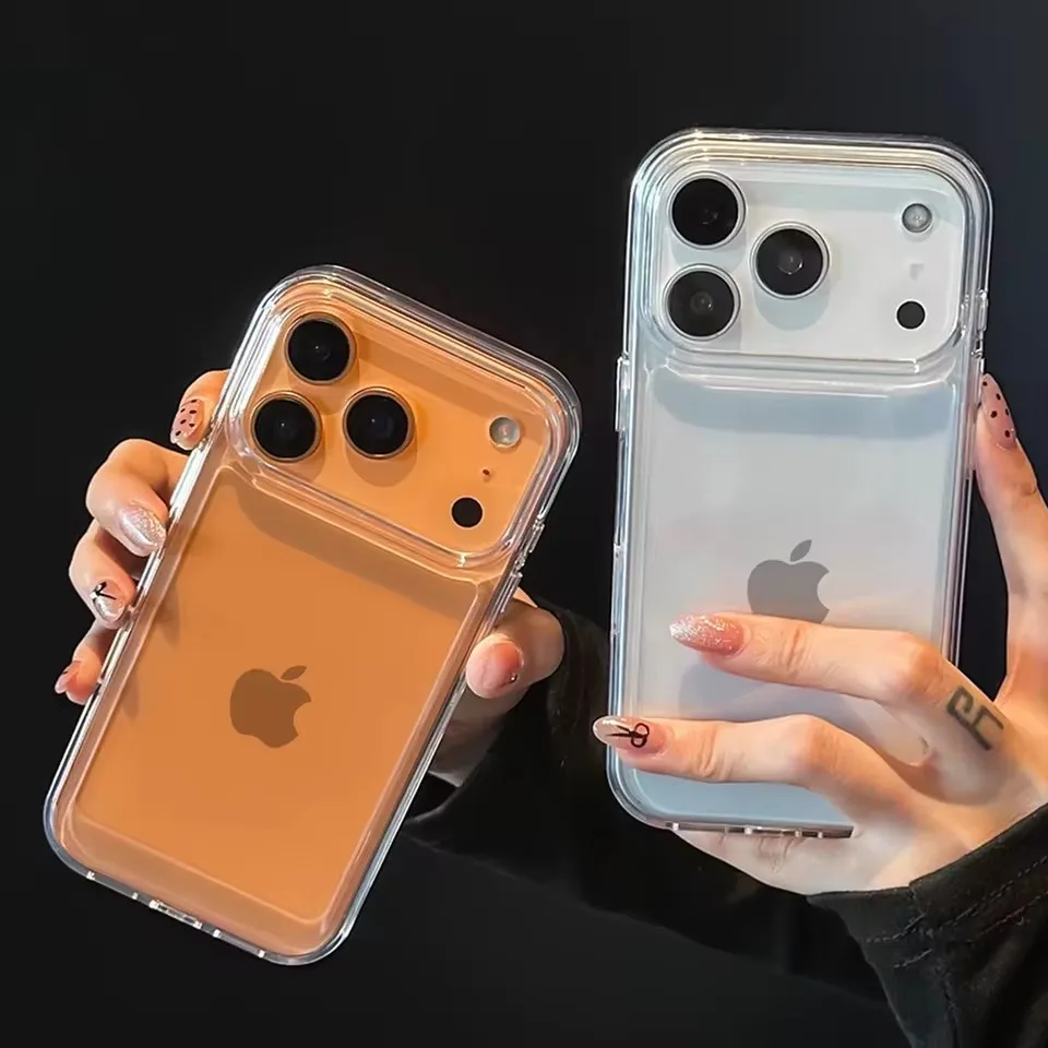 Pop New Transparent Soft Silicone Phone Case For IPhone 17 Pro Max Shockproof Cover
Pop New Transparent Soft Silicone Phone Case For IPhone 17 Pro Max Shockproof Cover