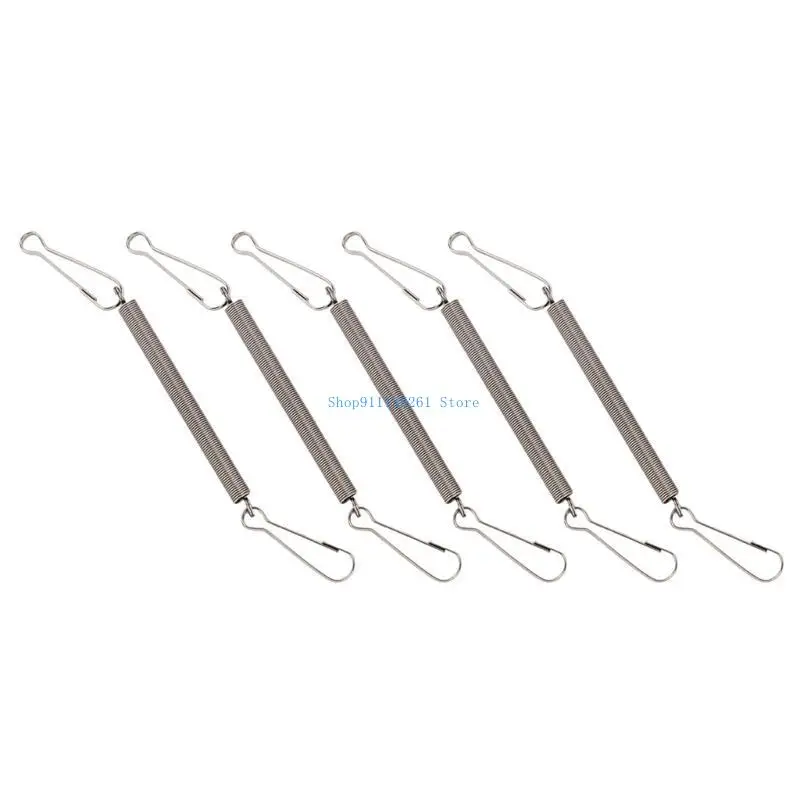 H05E 5pcs Replacement Springs with 2 Clips Fastening Water Bottle for Rabbit Hamster
H05E 5pcs Replacement Springs with 2 Clips Fastening Water Bottle for Rabbit Hamster