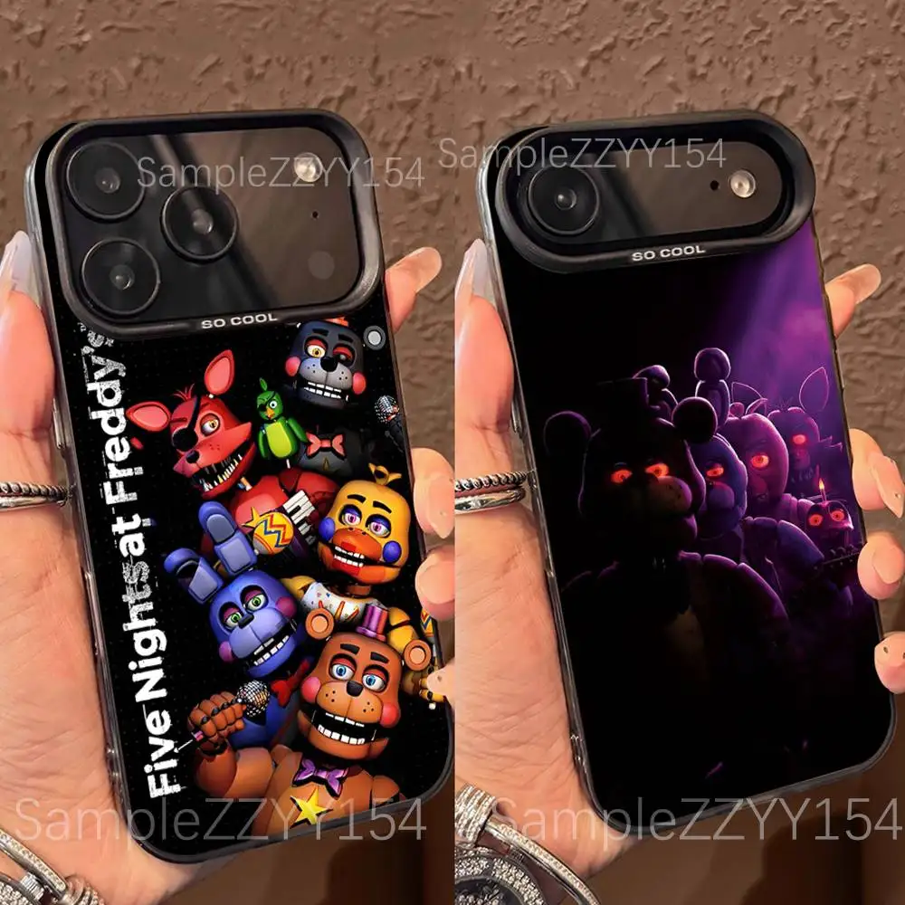FNAF F-Five N-Nights at-Freddys Phone Case For 15,16,17,13,14,11,12,Pro,Max,Plus,E,Air,Mini Color Shockproof Back Matte Cover
FNAF F-Five N-Nights at-Freddys Phone Case For 15,16,17,13,14,11,12,Pro,Max,Plus,E,Air,Mini Color Shockproof Back Matte Cover