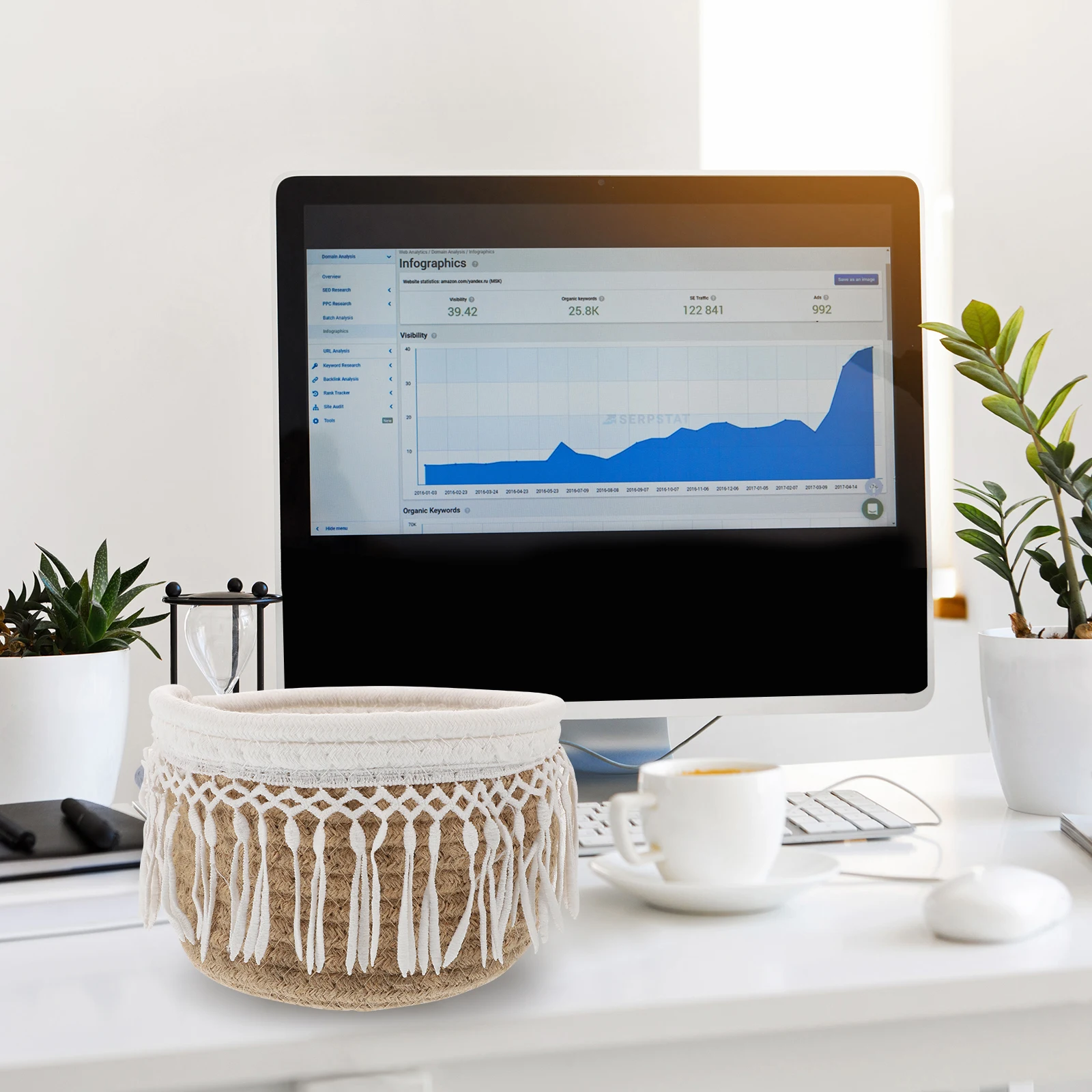 Cotton Rope Storage Basket Woven Container Desktop Holder Decorative High Quality Matching Home Storage
Cotton Rope Storage Basket Woven Container Desktop Holder Decorative High Quality Matching Home Storage