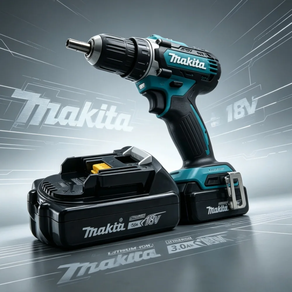 Makita Original 18V 3Ah 3000mAh Lithium Battery Replacement for BL1830B BL1850B BL1850 BL1840 BL1860 BL1815 Power Tool Accessory
Makita Original 18V 3Ah 3000mAh Lithium Battery Replacement for BL1830B BL1850B BL1850 BL1840 BL1860 BL1815 Power Tool Accessory