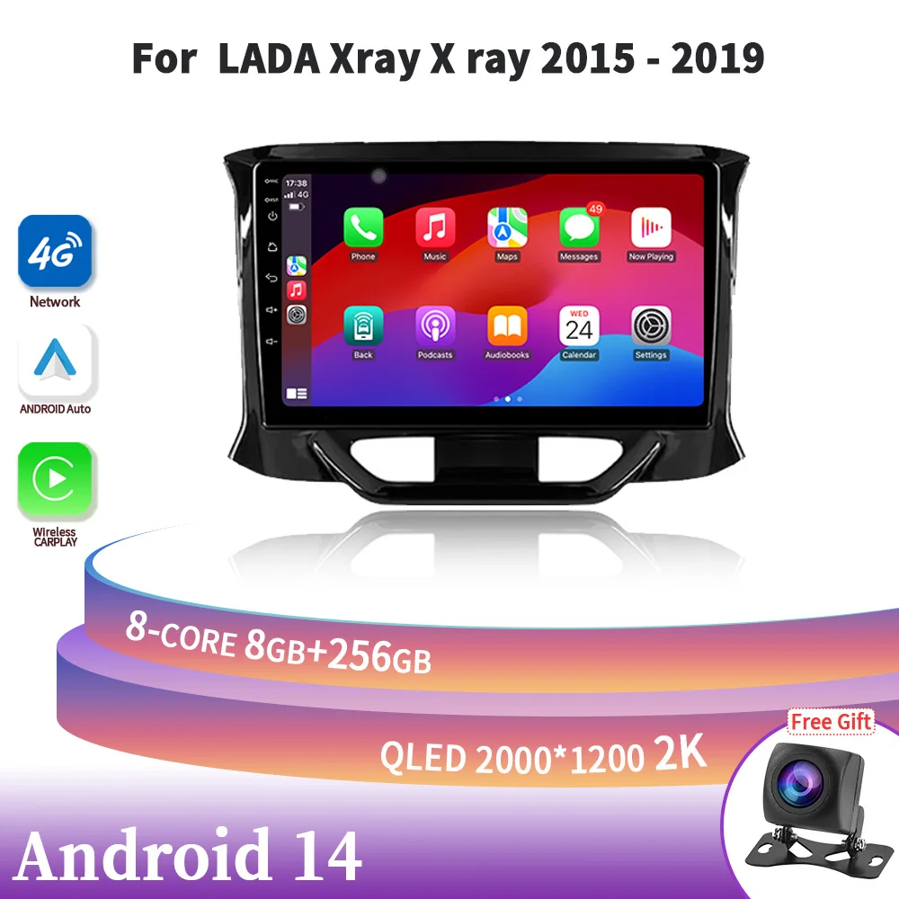 Android 14 For LADA Xray X ray 2015-2019 4G GPS Head Unit Wireless Carplay Stereo Screen Car Radio Multimedia Navigation 2DIN
Android 14 For LADA Xray X ray 2015-2019 4G GPS Head Unit Wireless Carplay Stereo Screen Car Radio Multimedia Navigation 2DIN