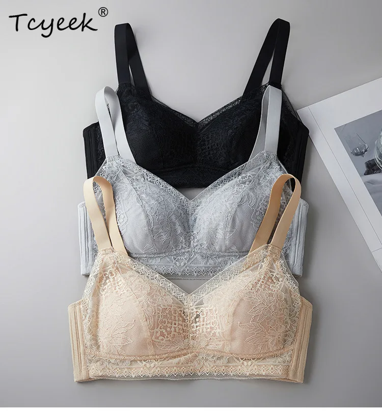 Tcyeek Lining 100%Real Silk Braless Bra,Women Elegant Lace,Sexy Comfortable Breathable Underwear,2024 Spring Summer P41958QD
Tcyeek Lining 100%Real Silk Braless Bra,Women Elegant Lace,Sexy Comfortable Breathable Underwear,2024 Spring Summer P41958QD