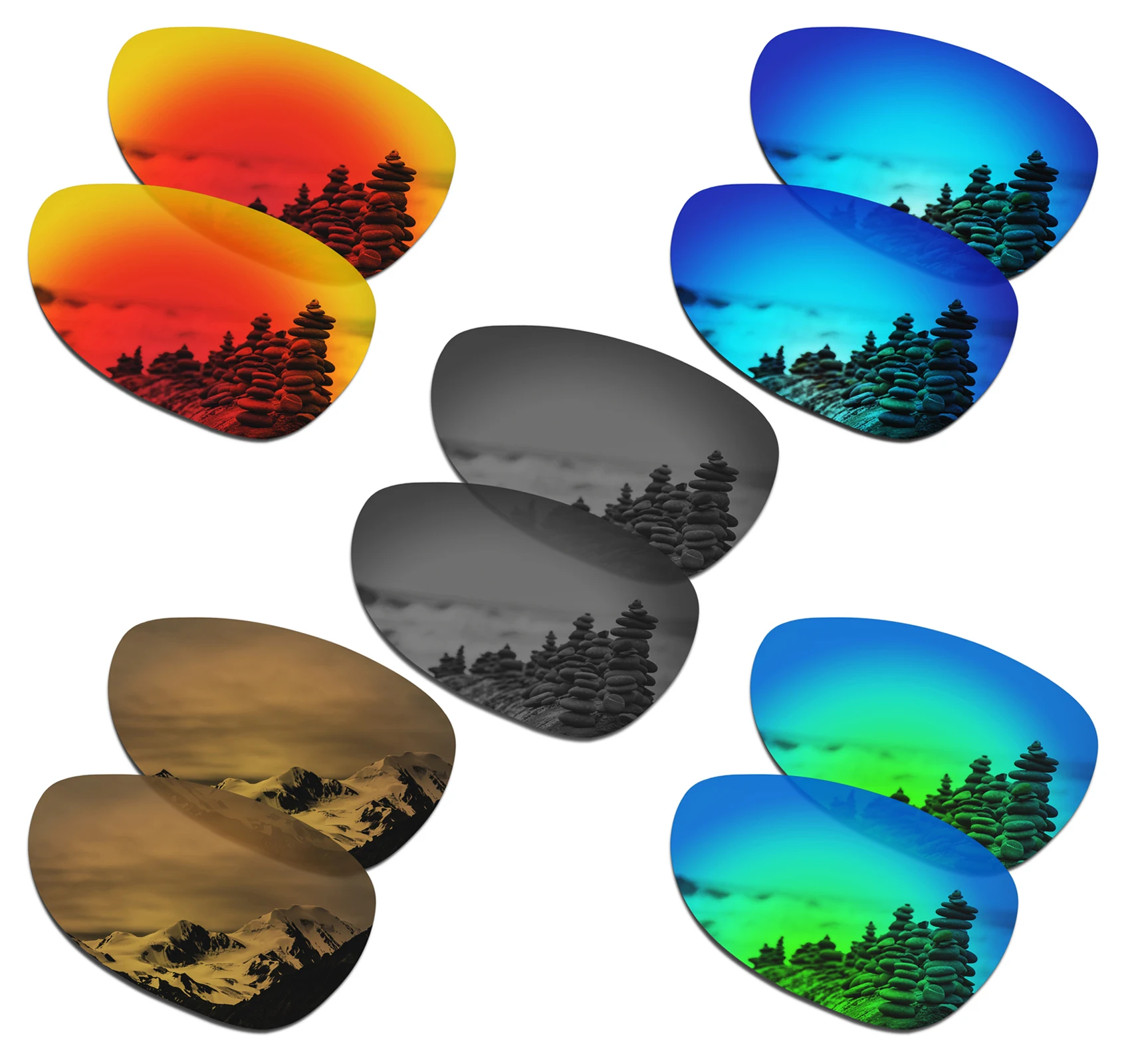 Сменные поляризационные линзы SmartVLT UV400, совместимые с солнцезащитными очками Maui Jim Mahina MJ229, 58 мм
Сменные поляризационные линзы SmartVLT UV400, совместимые с солнцезащитными очками Maui Jim Mahina MJ229, 58 мм