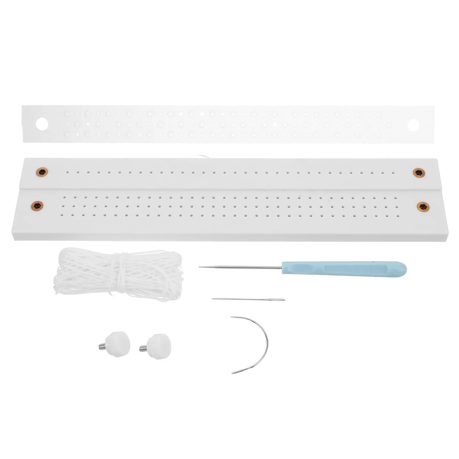 DIY Journal Binding Kit Complete Bookmaking Tools Set Including Book Clamps Awl Wax Thread Ruler for Travel Diaries Planners
DIY Journal Binding Kit Complete Bookmaking Tools Set Including Book Clamps Awl Wax Thread Ruler for Travel Diaries Planners