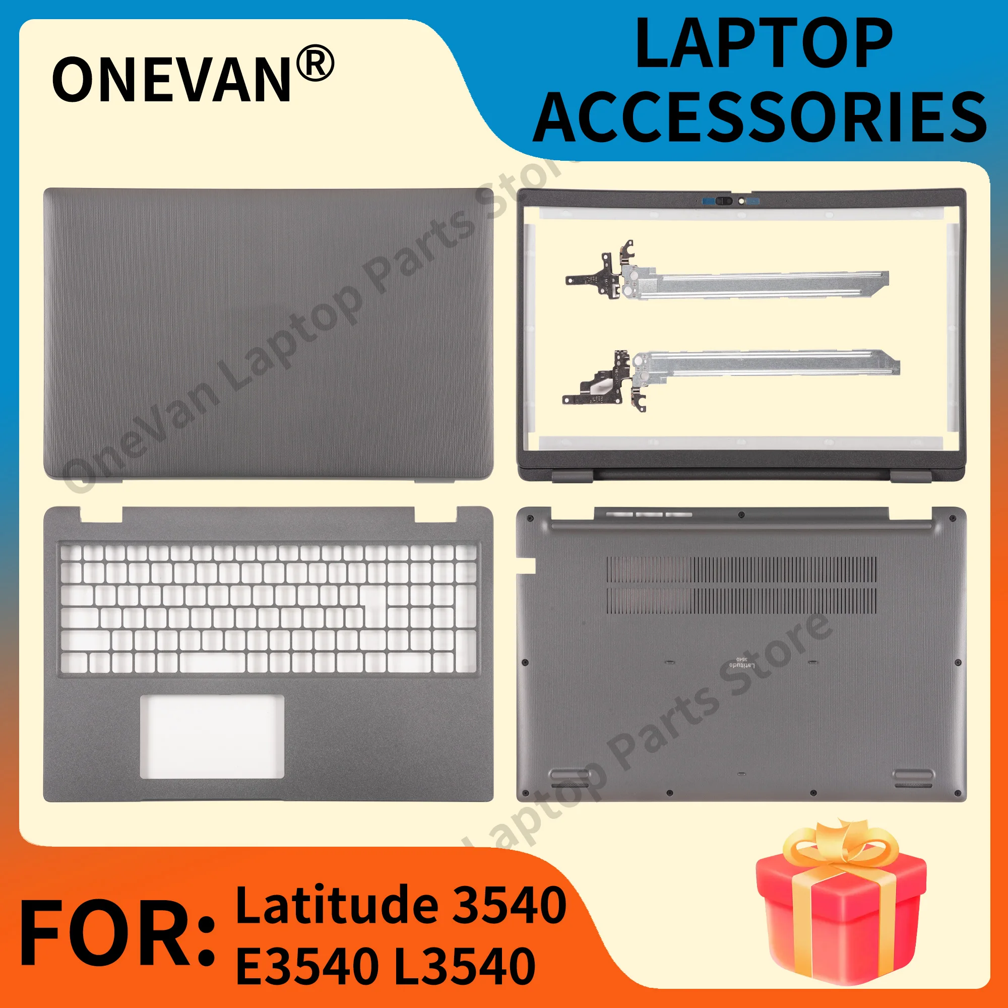 For Dell Latitude 3540 E3540 L3540 Laptop Cover LCD Back Cover Front Bezel Upper Case Palmrest Bottom Case Replace Cover Hinges
For Dell Latitude 3540 E3540 L3540 Laptop Cover LCD Back Cover Front Bezel Upper Case Palmrest Bottom Case Replace Cover Hinges