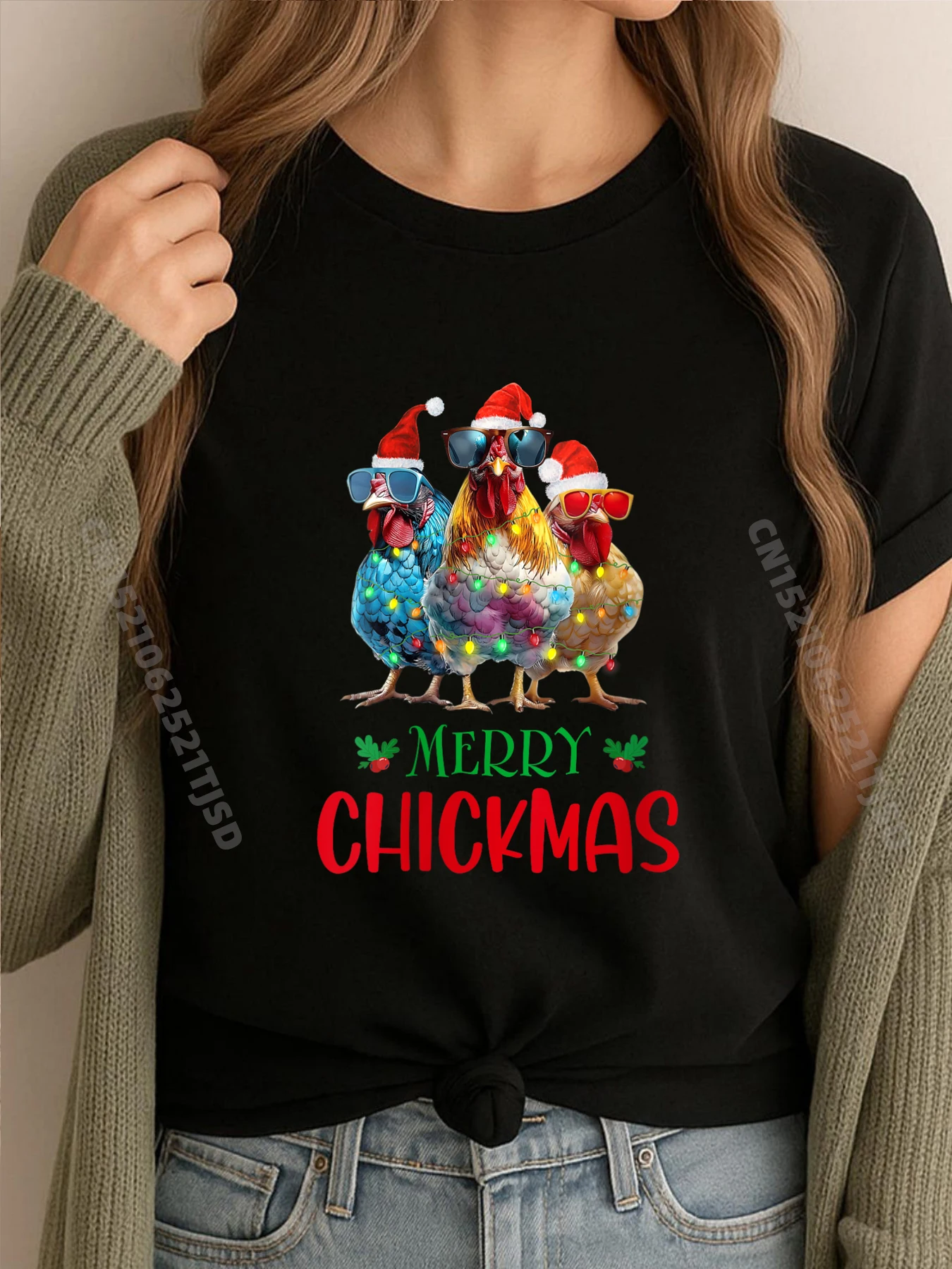 Женский орнамент с Рождеством, огни, куриный фермер, рождественская женская одежда больших размеров, студенческая мужская одежда
Женский орнамент с Рождеством, огни, куриный фермер, рождественская женская одежда больших размеров, студенческая мужская одежда