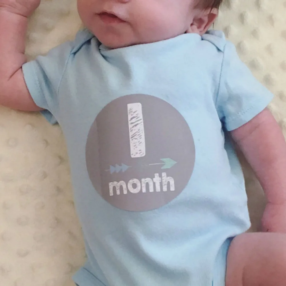 24Pcs Baby Month Stickers Self-Adhesive Waterproof Milestone Photo Props Newborn Infant Belly Stickers Monthly Growth Tracking
24Pcs Baby Month Stickers Self-Adhesive Waterproof Milestone Photo Props Newborn Infant Belly Stickers Monthly Growth Tracking