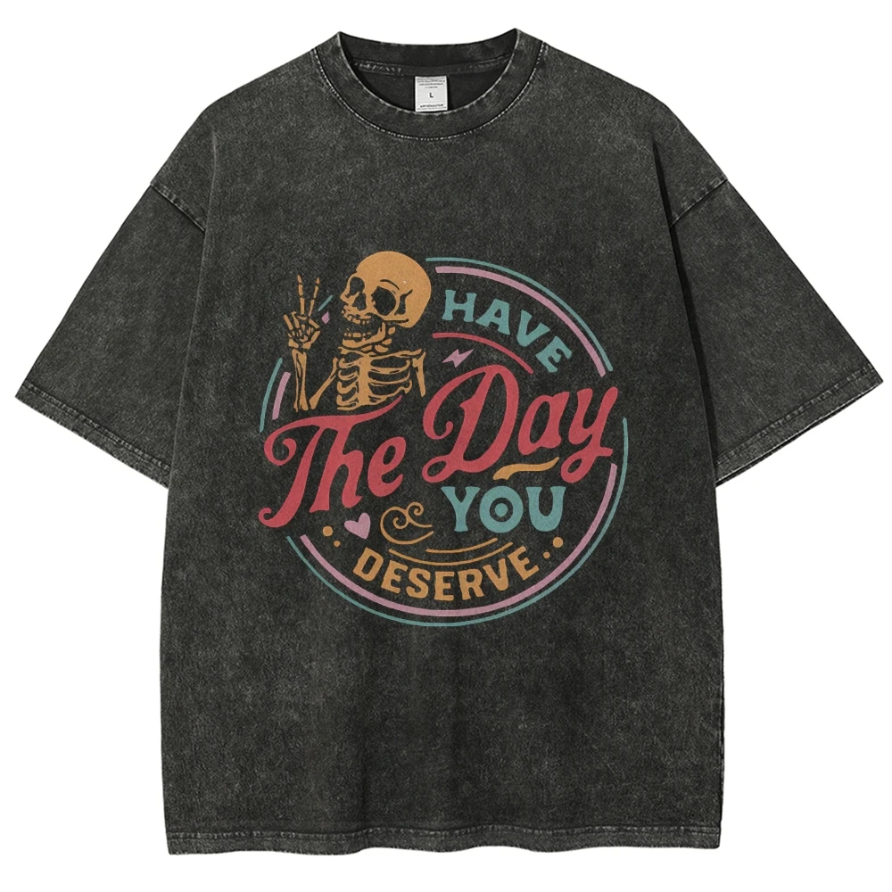 Have The Day You Deserve Shirt, Funny Skeleton Shirt, Halloween Shirt, Gift For Halloween, Ghost Shirt, Fall T-shirt
Have The Day You Deserve Shirt, Funny Skeleton Shirt, Halloween Shirt, Gift For Halloween, Ghost Shirt, Fall T-shirt