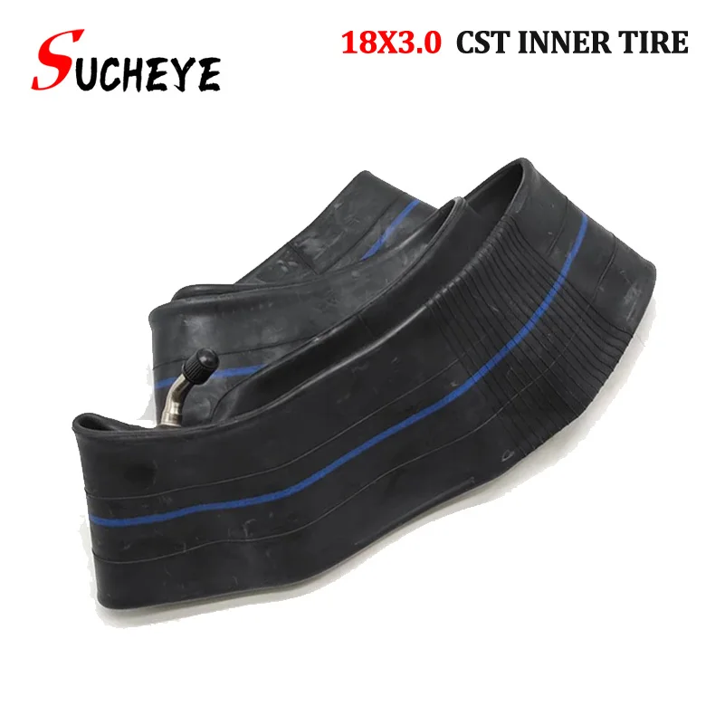 High performance 18 x 3.0 with a bent Valve fits many gas electric scooters and e-Bike 18x3.0 inner tube
High performance 18 x 3.0 with a bent Valve fits many gas electric scooters and e-Bike 18x3.0 inner tube