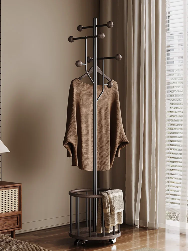 Medieval style movable floor coat rack, dirty clothes basket integrated hanger, retro light luxury bedroom clothes rack
Medieval style movable floor coat rack, dirty clothes basket integrated hanger, retro light luxury bedroom clothes rack