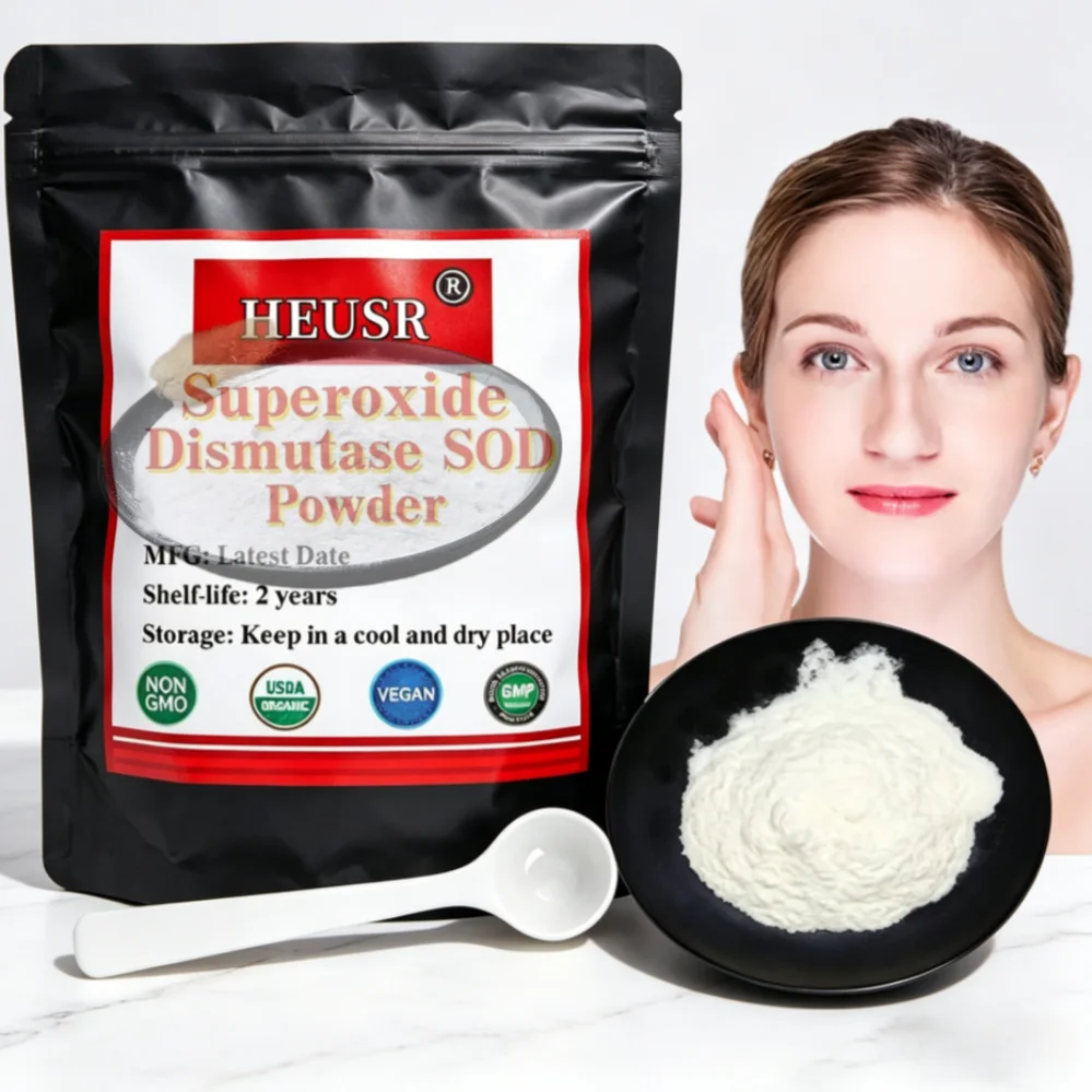 Pure 99% Superoxide Dismutase SOD Powder For Skin Care, Moisturize And Delay Aging Cosmetic Raw Material
Pure 99% Superoxide Dismutase SOD Powder For Skin Care, Moisturize And Delay Aging Cosmetic Raw Material