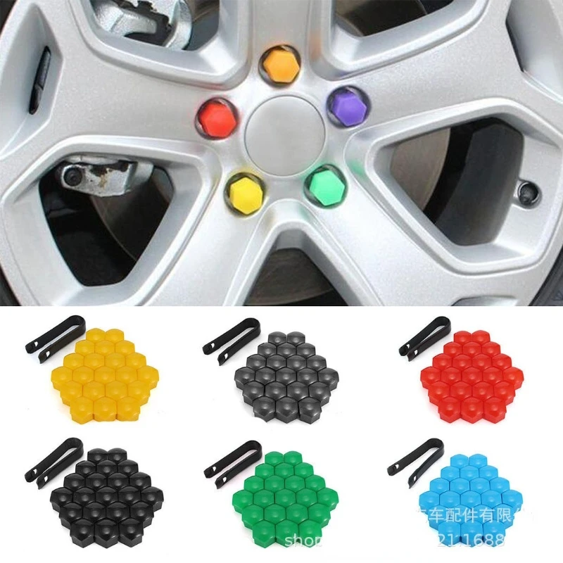 20PCS 17mm Car Wheel Nut Caps Protection Covers Caps Anti-Rust Auto Hub Screw Cover Car Tyre Nut Bolt Decor Protection with Tool
20PCS 17mm Car Wheel Nut Caps Protection Covers Caps Anti-Rust Auto Hub Screw Cover Car Tyre Nut Bolt Decor Protection with Tool