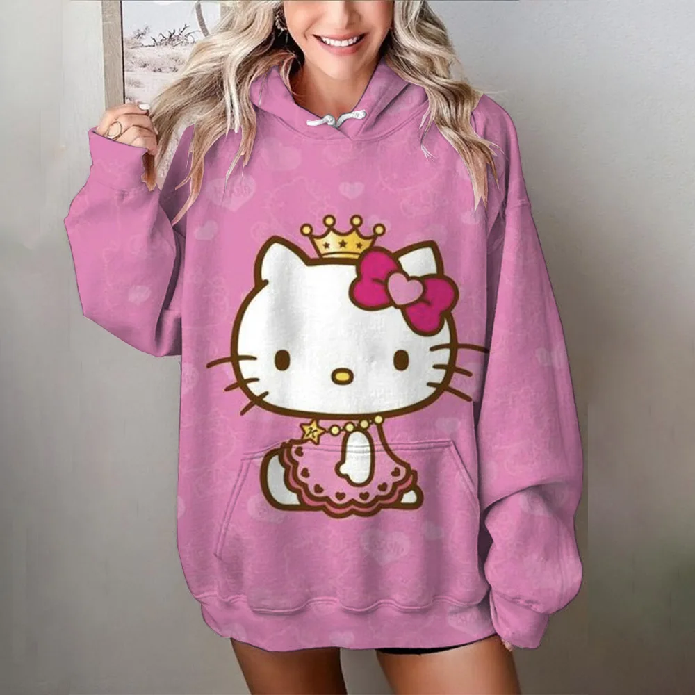 Hello Kitty Kuromi Women's Fashion Fall Clothing Street Hoodies Y2K Tops Y2K Long Sleeves Large Street Size Pullovers
Hello Kitty Kuromi Women's Fashion Fall Clothing Street Hoodies Y2K Tops Y2K Long Sleeves Large Street Size Pullovers