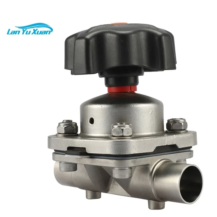 316L DN50 2" Industrial Sanitary Stainless Steel Hydraulic Flow Control Manual Weld Diaphragm Valve For Pharmacy
316L DN50 2" Industrial Sanitary Stainless Steel Hydraulic Flow Control Manual Weld Diaphragm Valve For Pharmacy