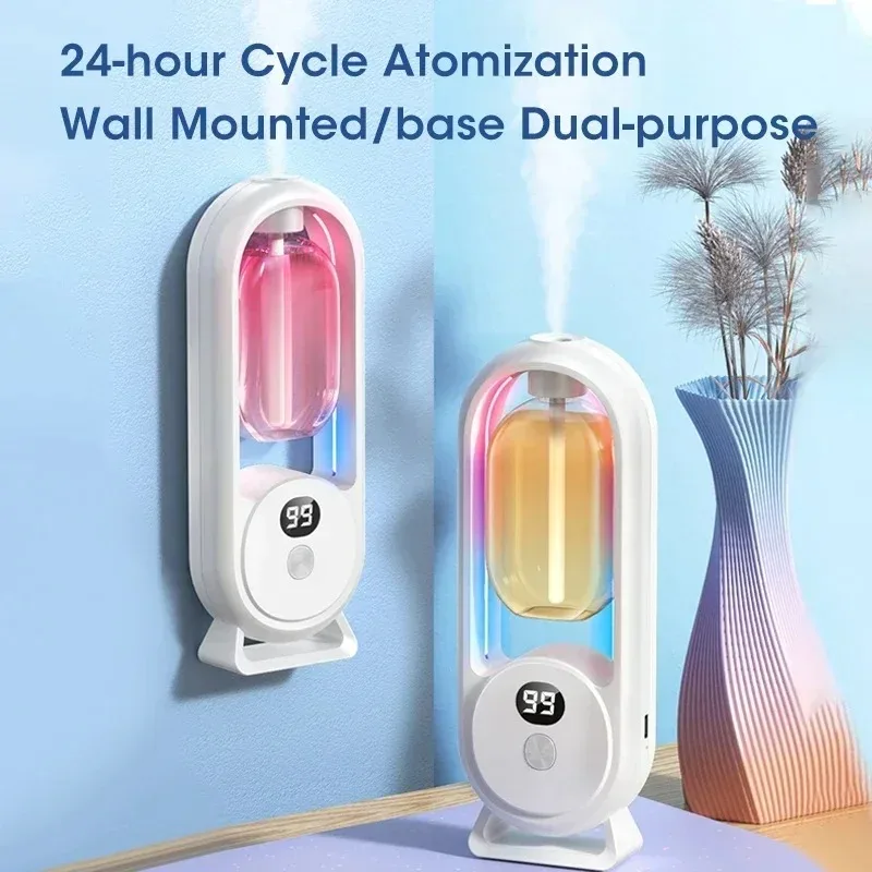 Automatic Aromatherapy Machine Air Freshener Sprayer Essential Oil Perfume Diffuser Deodorizer for Living Room Dormitory Toilet
Automatic Aromatherapy Machine Air Freshener Sprayer Essential Oil Perfume Diffuser Deodorizer for Living Room Dormitory Toilet