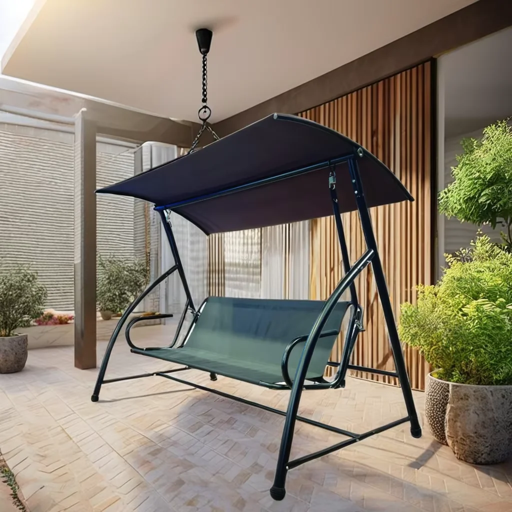 2026 Fabric Industrial Hanging Swing Chair High-quality Aluminum Metal Steel Frame Black Outdoor Furniture Garden Patio Usepromo
2026 Fabric Industrial Hanging Swing Chair High-quality Aluminum Metal Steel Frame Black Outdoor Furniture Garden Patio Usepromo