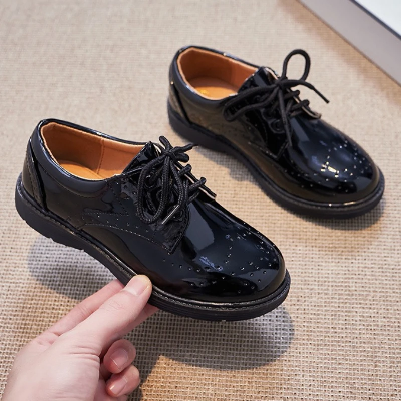 Fashion Boys Leather Shoe2026spring New Item Light Luxury Child Flat Single Shoe British Style Child Slip Party Performance Shoe
Fashion Boys Leather Shoe2026spring New Item Light Luxury Child Flat Single Shoe British Style Child Slip Party Performance Shoe