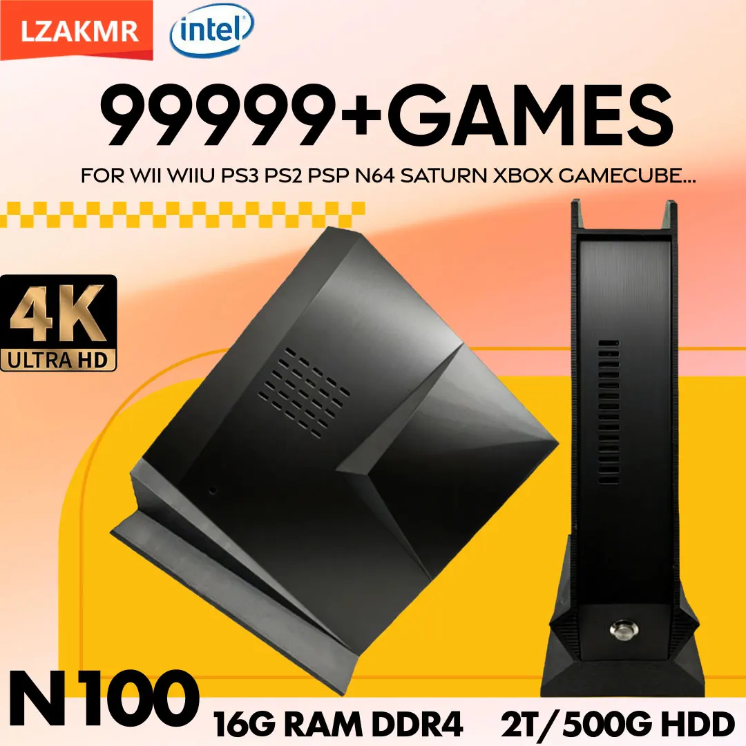 Мини-ПК Retro Game Box G3 Pro с двумя системами, 99999+ игр, 16 ГБ ОЗУ, 2 ТБ HDD, игровая консоль Intel для PS2, PS3, WiiU, Wii, GameCube, Saturn
Мини-ПК Retro Game Box G3 Pro с двумя системами, 99999+ игр, 16 ГБ ОЗУ, 2 ТБ HDD, игровая консоль Intel для PS2, PS3, WiiU, Wii, GameCube, Saturn