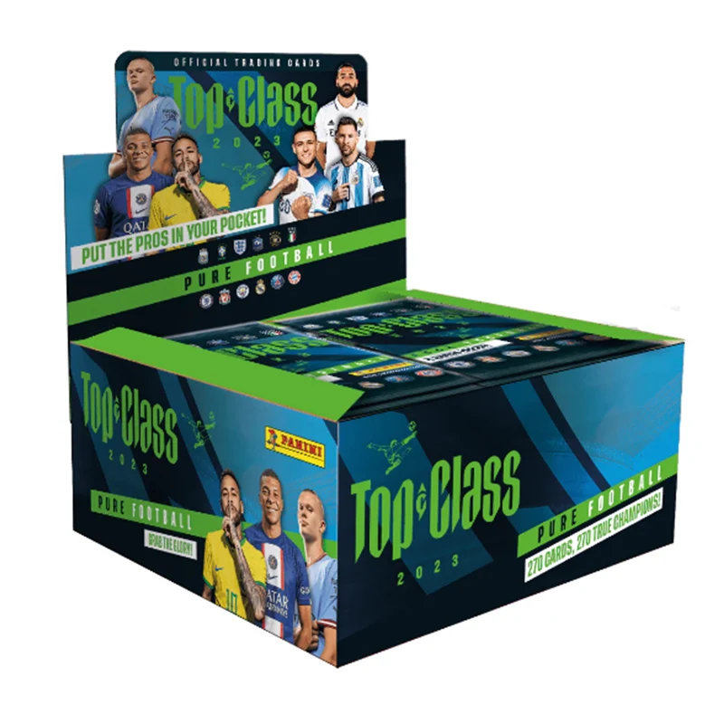 Panini - Top Class 2023 Soccer Football Trading Cards (1 Pack / 8 Cards) Fast Shipping
Panini - Top Class 2023 Soccer Football Trading Cards (1 Pack / 8 Cards) Fast Shipping