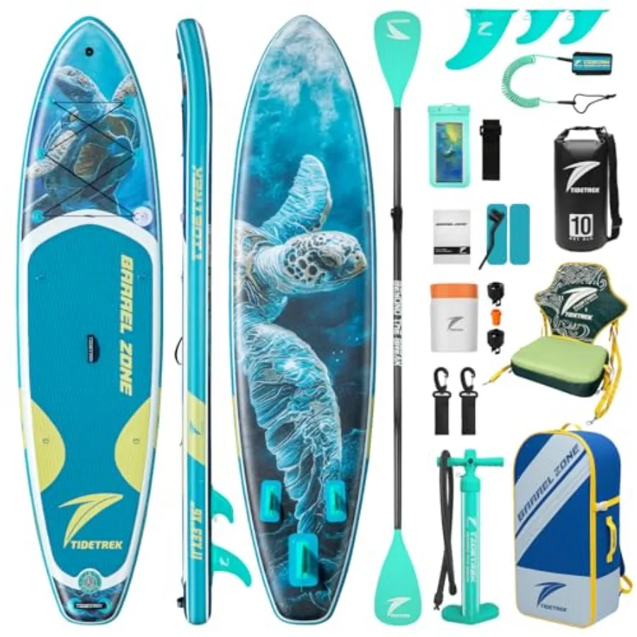 Stand Up Paddle Board for lakes and calm waters drop-stitch PVC navy blue ultra-stable extra-wide 34 design with full accessory
Stand Up Paddle Board for lakes and calm waters drop-stitch PVC navy blue ultra-stable extra-wide 34 design with full accessory