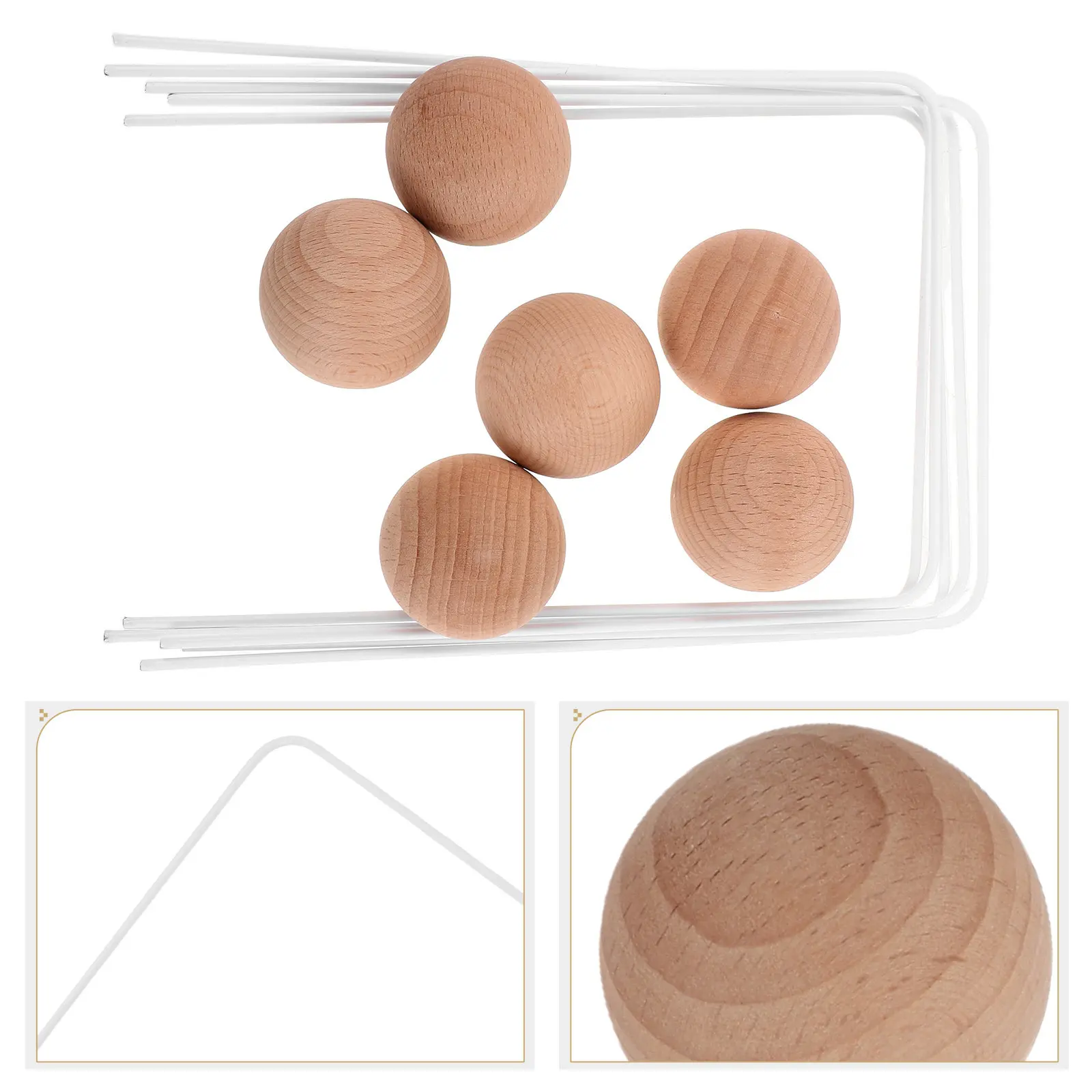 1Set Croquet Set Premium Wood Sturdy Iron Backyard Game Family Outdoor Garden Sports Play Courtyard Lawn Croquet Wickets Ball
1Set Croquet Set Premium Wood Sturdy Iron Backyard Game Family Outdoor Garden Sports Play Courtyard Lawn Croquet Wickets Ball