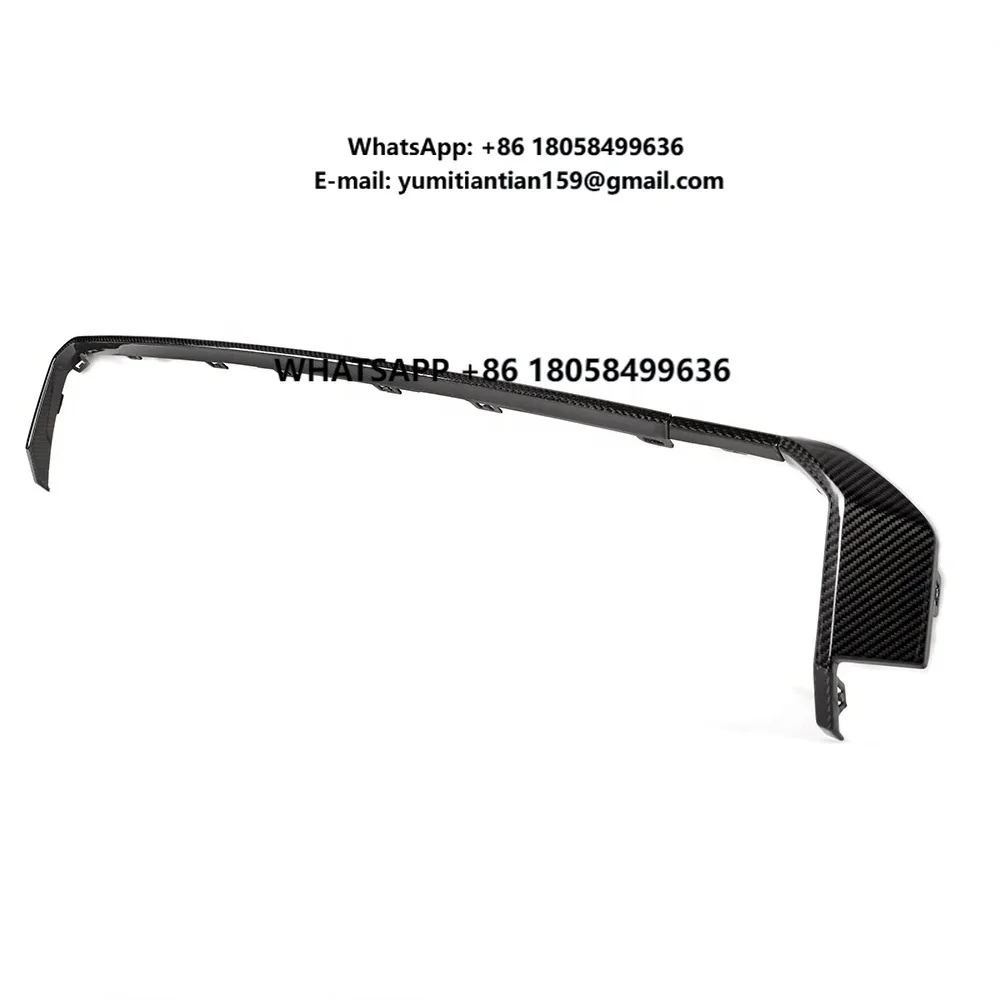 OEM Dry Carbon Fiber Rear Diffuser Top Cover Trim Set Luxury Style Bumper for G80/G81 M3 & G82/G83 M4 Cars
OEM Dry Carbon Fiber Rear Diffuser Top Cover Trim Set Luxury Style Bumper for G80/G81 M3 & G82/G83 M4 Cars