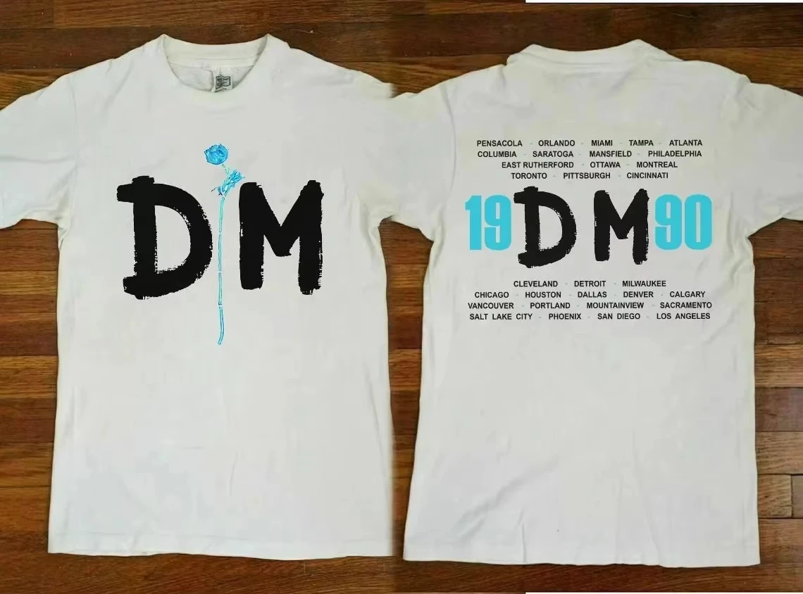 Футболка с принтом Depeche Mode, унисекс, с коротким рукавом, в стиле классического рока и панка, с символикой мирового тура, повседневная, свободного кроя
Футболка с принтом Depeche Mode, унисекс, с коротким рукавом, в стиле классического рока и панка, с символикой мирового тура, повседневная, свободного кроя