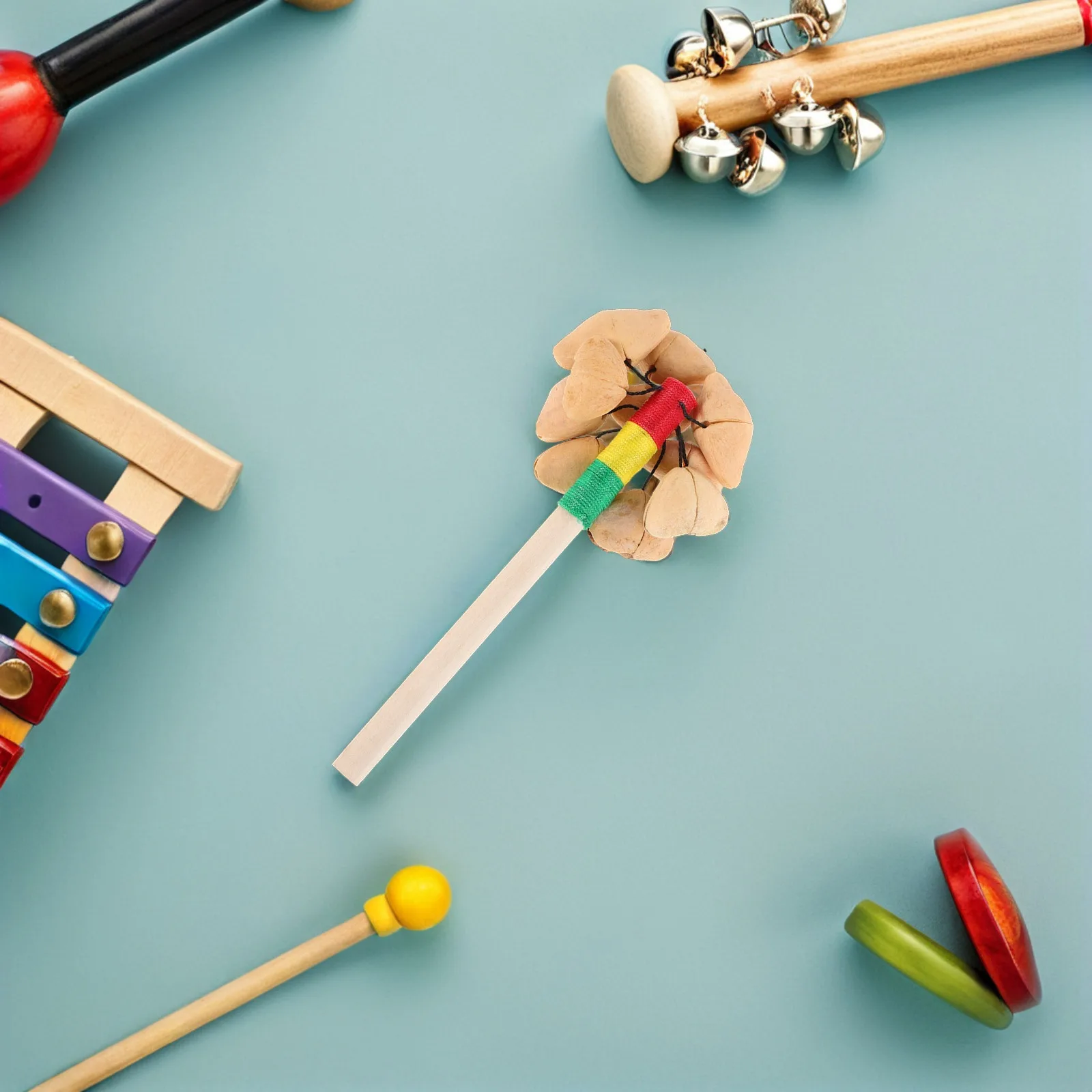 Wooden Hand Rattles African Drum Accompaniment Kids Baby Infant Musical Plaything Toddler Percussion Instrument Natural
Wooden Hand Rattles African Drum Accompaniment Kids Baby Infant Musical Plaything Toddler Percussion Instrument Natural
