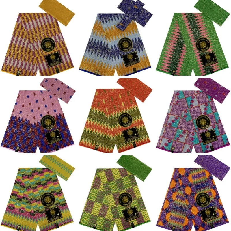 2024 Nieuwste Ontwerp 6 Yards/lot Afrikaanse Stof Goud Poeder Ankara 100% Katoen Stof voor Naaien Wax Print Stof
2024 Nieuwste Ontwerp 6 Yards/lot Afrikaanse Stof Goud Poeder Ankara 100% Katoen Stof voor Naaien Wax Print Stof