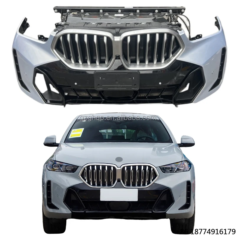 Передний обвес (губа/накладка) для BMW X6 серии G06 X6M Sport, бампер, 2023-2025 гг.
Передний обвес (губа/накладка) для BMW X6 серии G06 X6M Sport, бампер, 2023-2025 гг.