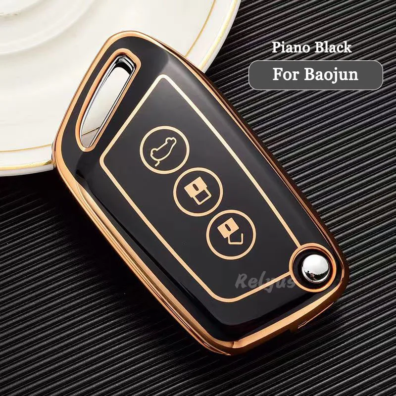 Fashion Soft TPU Car Remote Key Case Cover Fob For Baojun RC6 RM5 RS5 RS3 Keychain Protector Shell Keyless Auto Accessories
Fashion Soft TPU Car Remote Key Case Cover Fob For Baojun RC6 RM5 RS5 RS3 Keychain Protector Shell Keyless Auto Accessories