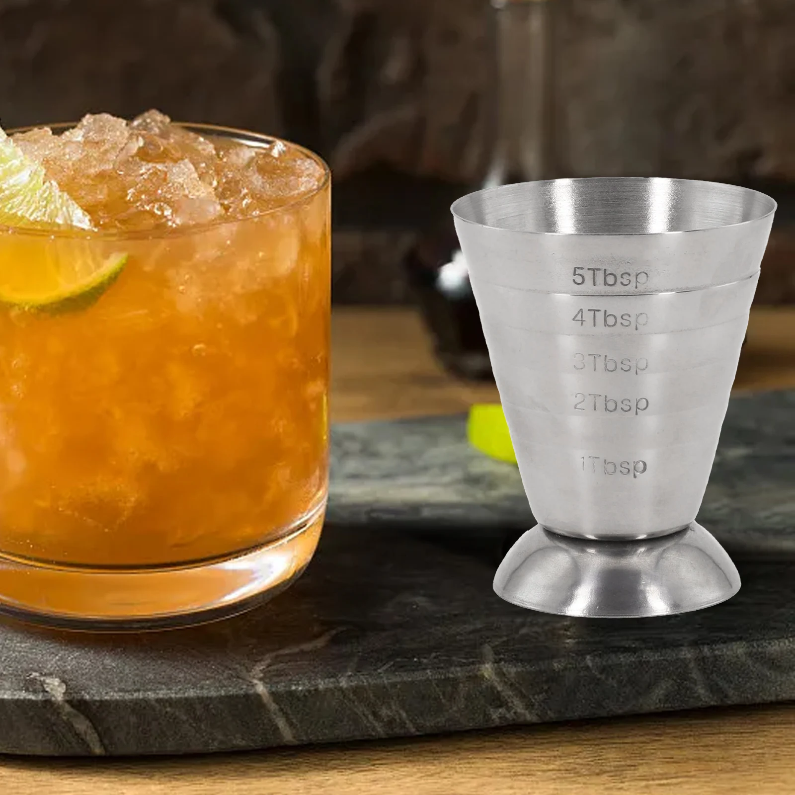 Camping For Parties High Quality BBQ 1pcs Measure Cup 75ml Jigger Shot Measure Cup Mixed Cocktail Beaker Sliver
Camping For Parties High Quality BBQ 1pcs Measure Cup 75ml Jigger Shot Measure Cup Mixed Cocktail Beaker Sliver