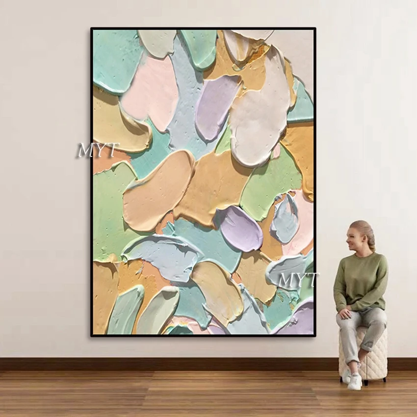 100% Hand Painted Knife Oil Painting Decorative Wall Picture Textured Oil Painted Art On Canvas For Home Decor
100% Hand Painted Knife Oil Painting Decorative Wall Picture Textured Oil Painted Art On Canvas For Home Decor