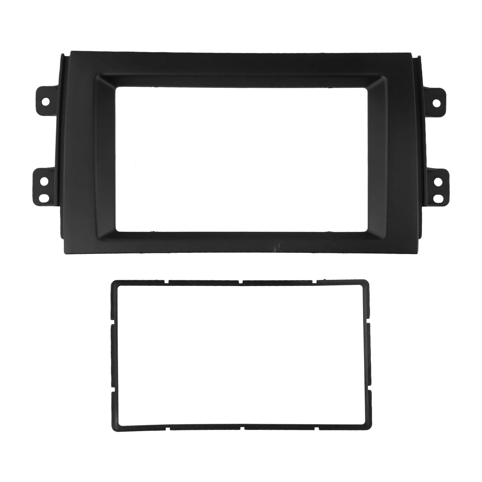 Aftermarket Double Din Stereo Radio Plate Frame Panel Trim Dash Kit for Suzuki SX4 2007 2013 Compatible with Car Audio Systems
Aftermarket Double Din Stereo Radio Plate Frame Panel Trim Dash Kit for Suzuki SX4 2007 2013 Compatible with Car Audio Systems