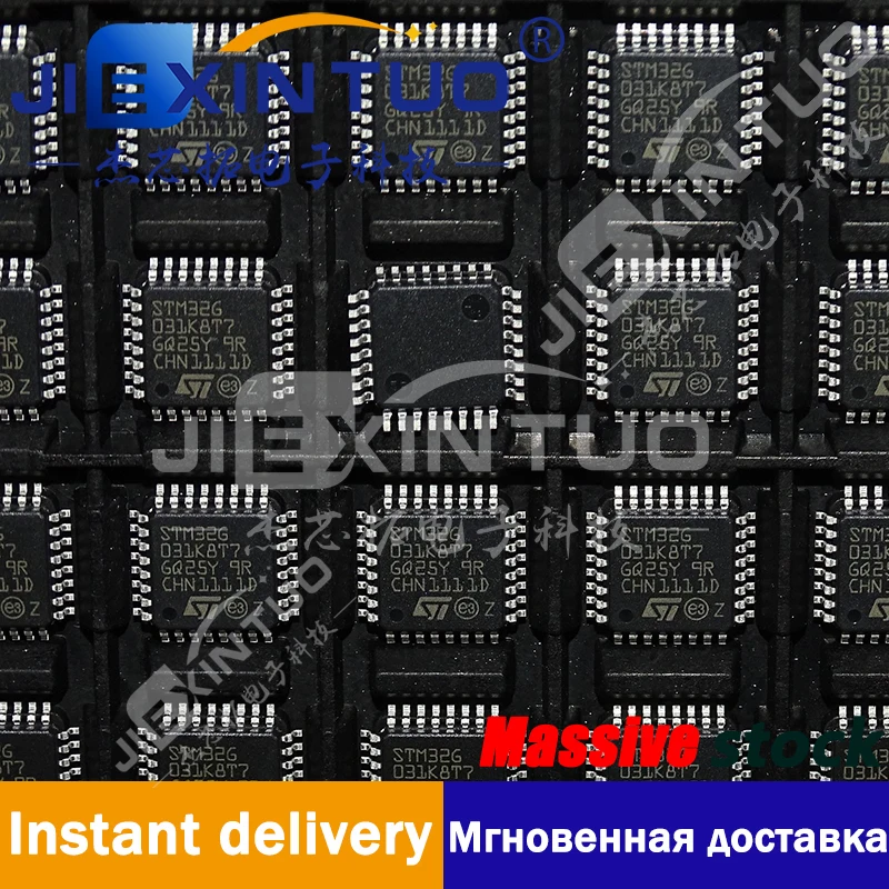 STM32G031K8T7 IC MCU 32BIT 64KB FLASH 32LQFP Cortex®-M0+ STM32G0 Microcontroller IC 32-Bit Single-Core 64MHz 64KB (64K x 8)
STM32G031K8T7 IC MCU 32BIT 64KB FLASH 32LQFP Cortex®-M0+ STM32G0 Microcontroller IC 32-Bit Single-Core 64MHz 64KB (64K x 8)