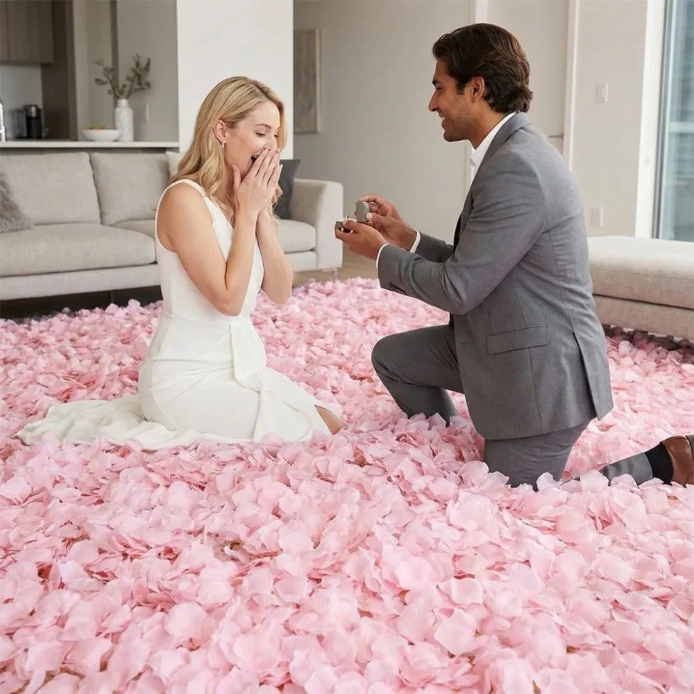 990pcs Realistic DIY Simulated Rose Petals Wedding Romantic Fake Flower Petals Party Supplies Artificial Rose Petals Party
990pcs Realistic DIY Simulated Rose Petals Wedding Romantic Fake Flower Petals Party Supplies Artificial Rose Petals Party