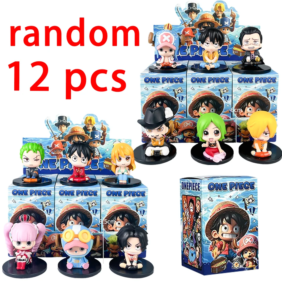 One Piece Blind Box 1-12Pcs Random Figurine Luffy Zoro Collectible Anime Figure Desktop Ornament for Fans & Hobby Lovers Gifts
One Piece Blind Box 1-12Pcs Random Figurine Luffy Zoro Collectible Anime Figure Desktop Ornament for Fans & Hobby Lovers Gifts