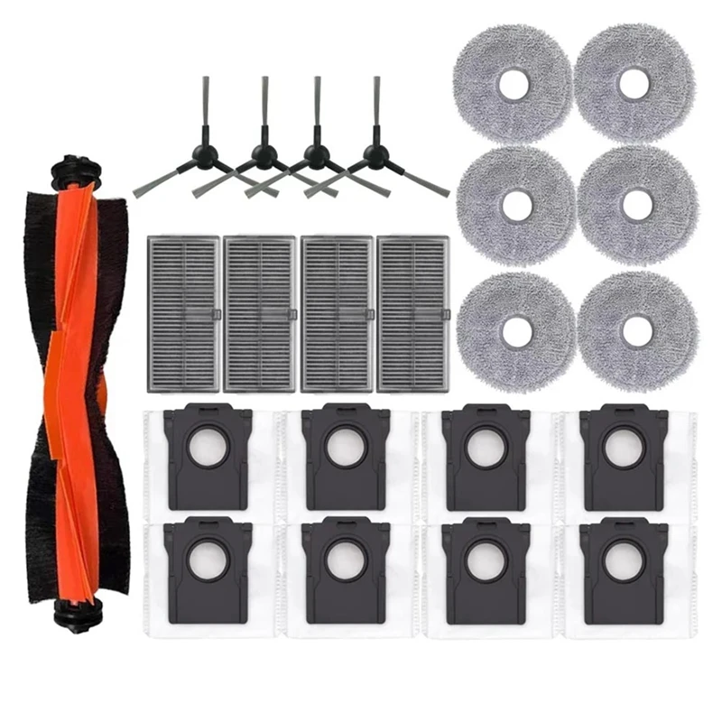 For Dreame X30 Pro Plus / X30 Pro Ultra Robot Vacuum Cleaner Spare Parts Hair Brush
For Dreame X30 Pro Plus / X30 Pro Ultra Robot Vacuum Cleaner Spare Parts Hair Brush