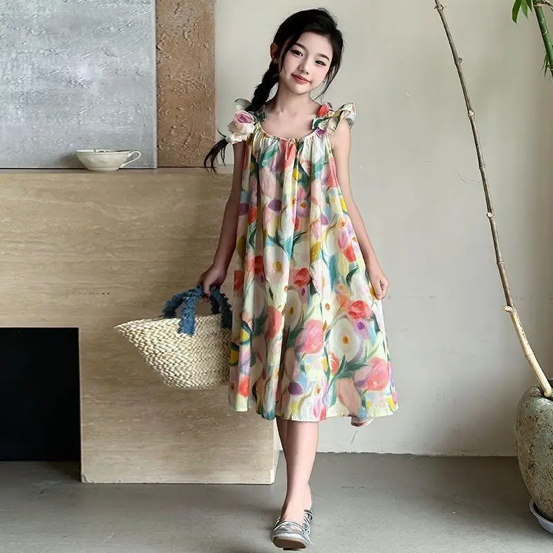 Girls Dress 2026 Summer New Little Kid Western Style Princess Fashion Dress 12 Casual Catwalk Avant-garde Design 4-10 Years Old
Girls Dress 2026 Summer New Little Kid Western Style Princess Fashion Dress 12 Casual Catwalk Avant-garde Design 4-10 Years Old