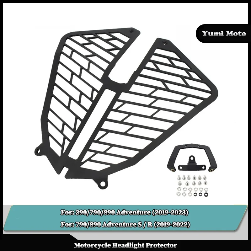 Motorcycle Accessories Headlight Guard Head Light Lamp Protector Cover Fit For KTM 390 790 890 Adventure ADV R S 2019-2024
Motorcycle Accessories Headlight Guard Head Light Lamp Protector Cover Fit For KTM 390 790 890 Adventure ADV R S 2019-2024