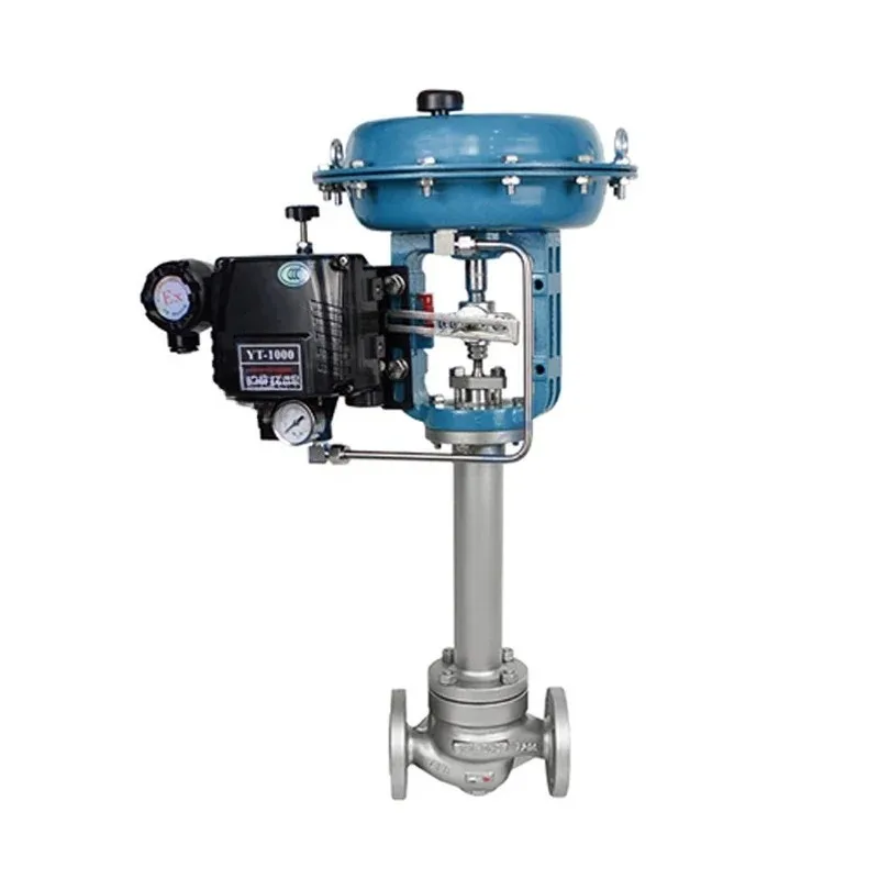 DN20 Pneumatic Control Valve - For Low Temperature Cryogenic Nitrogen Treatment (-196℃)
DN20 Pneumatic Control Valve - For Low Temperature Cryogenic Nitrogen Treatment (-196℃)