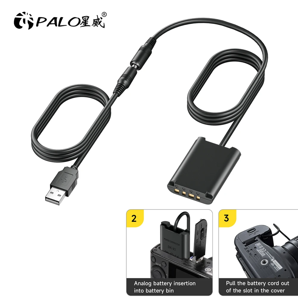 DK-X1 NP-BX1 NPBX1 Манекен аккумулятора с USB-адаптером питания Соединитель постоянного тока для Sony ZV-1 DSC-RX1 DSC RX100 RX1R M7 M6 M5 HX50 HX90 HX300
DK-X1 NP-BX1 NPBX1 Манекен аккумулятора с USB-адаптером питания Соединитель постоянного тока для Sony ZV-1 DSC-RX1 DSC RX100 RX1R M7 M6 M5 HX50 HX90 HX300