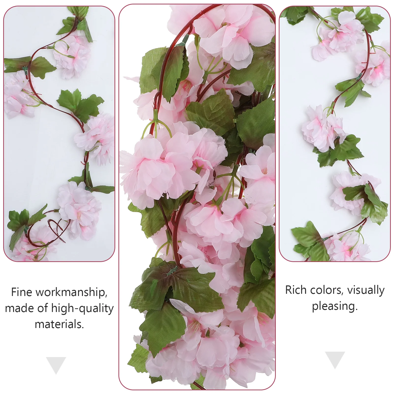 2pcs Simulation Rattans Artificial Flower Decoration Vines Ornaments Home Party Wedding Garden Yard Holiday Reusable
2pcs Simulation Rattans Artificial Flower Decoration Vines Ornaments Home Party Wedding Garden Yard Holiday Reusable