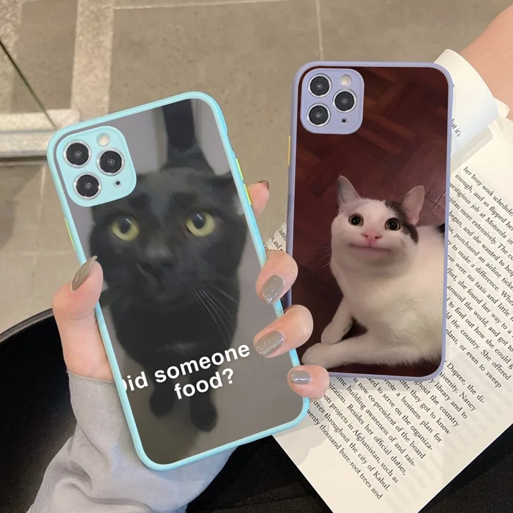 Cute Cat MEME Phone Case For IPhone 14 11 12 13 Mini Pro Max 8 7 Plus X XR XS MAX Translucent Matte Cover
Cute Cat MEME Phone Case For IPhone 14 11 12 13 Mini Pro Max 8 7 Plus X XR XS MAX Translucent Matte Cover