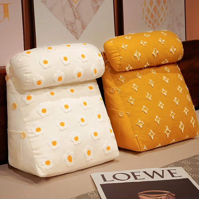 Triangle Pillow Lumbar Support Cushion Sofa Cushion Plush Back Pillow For Pain Relief Waist Cushion Home Decor Gifts
Triangle Pillow Lumbar Support Cushion Sofa Cushion Plush Back Pillow For Pain Relief Waist Cushion Home Decor Gifts