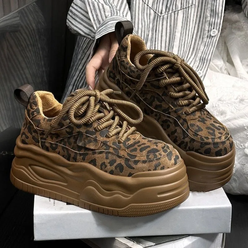 Women Platform Leopard Sport Casual Shoes New Sneakers Autumn Winter Designer Trend Running Shoes Walking Travel
Women Platform Leopard Sport Casual Shoes New Sneakers Autumn Winter Designer Trend Running Shoes Walking Travel